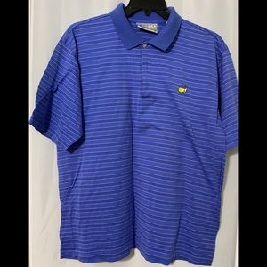 Masters Golf Augusta National Purple Polo Size XL